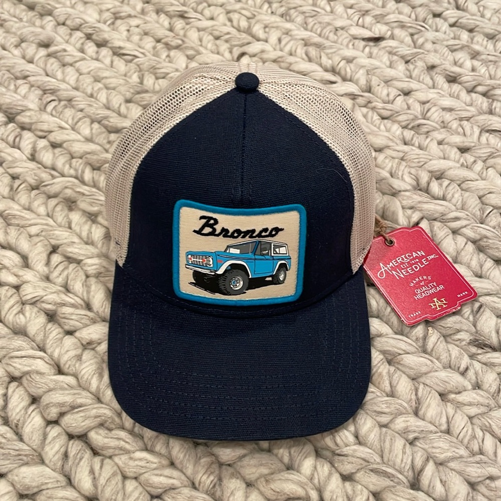 COPY - New Bronco trucker hat